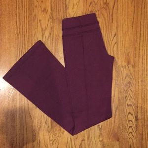 Lululemon groove pants purple sz 6